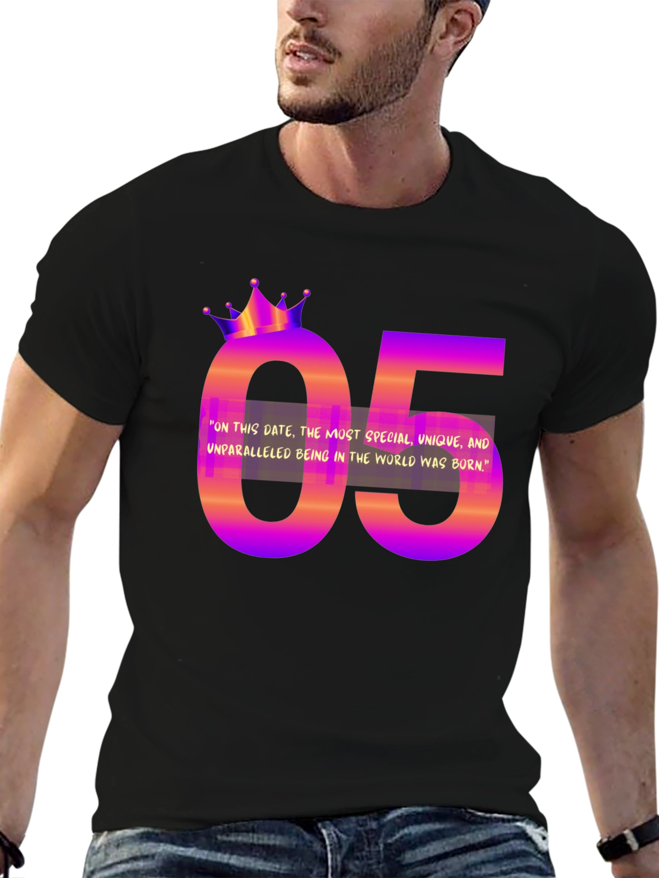 Camiseta 05 Cumpleaños Único