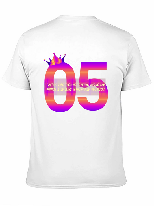Camiseta 05 Cumpleaños Único