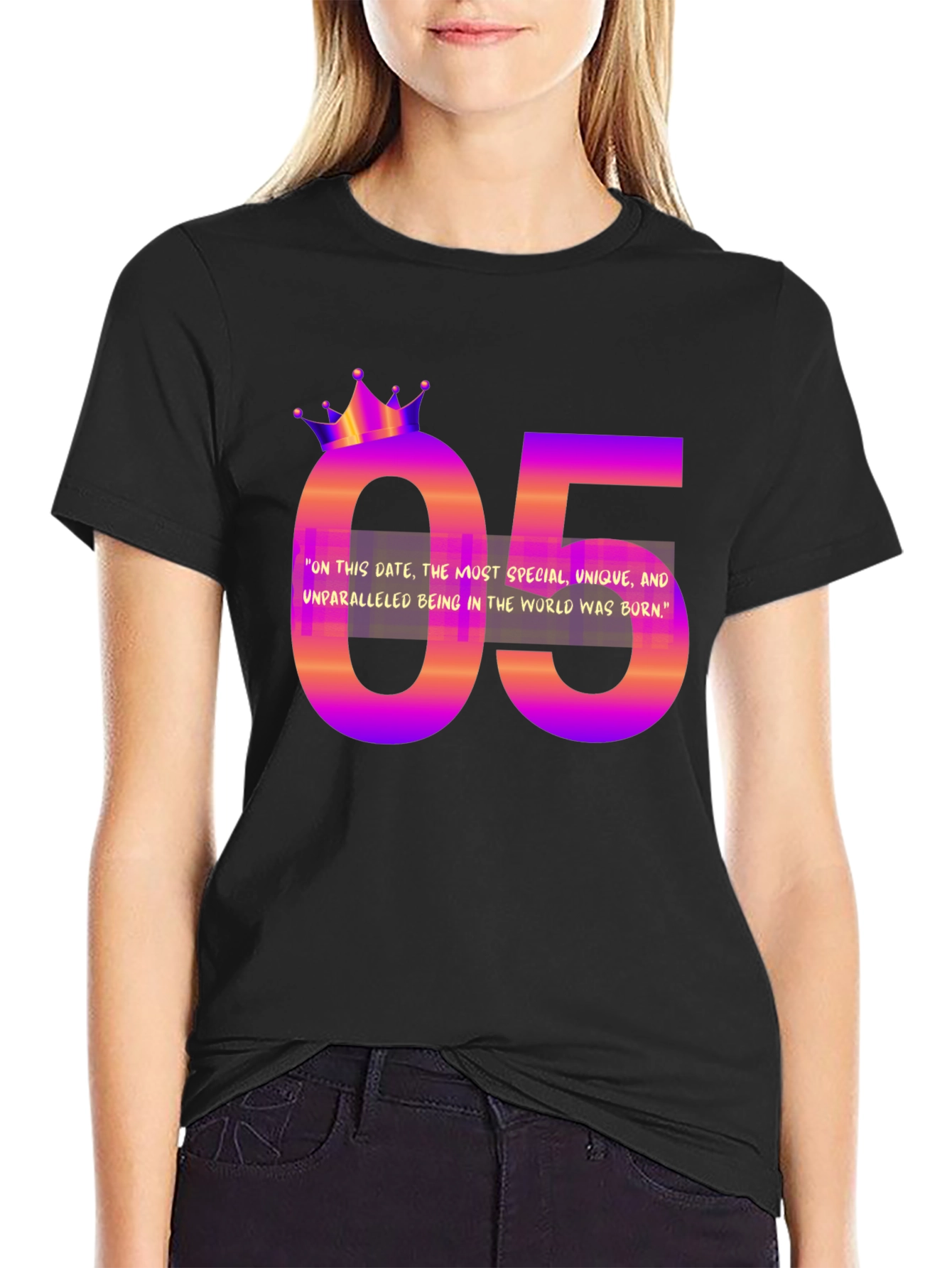 Camiseta 05 Cumpleaños Único