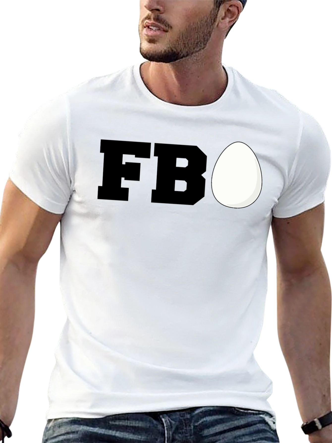 Camiseta Negra FBO Egg