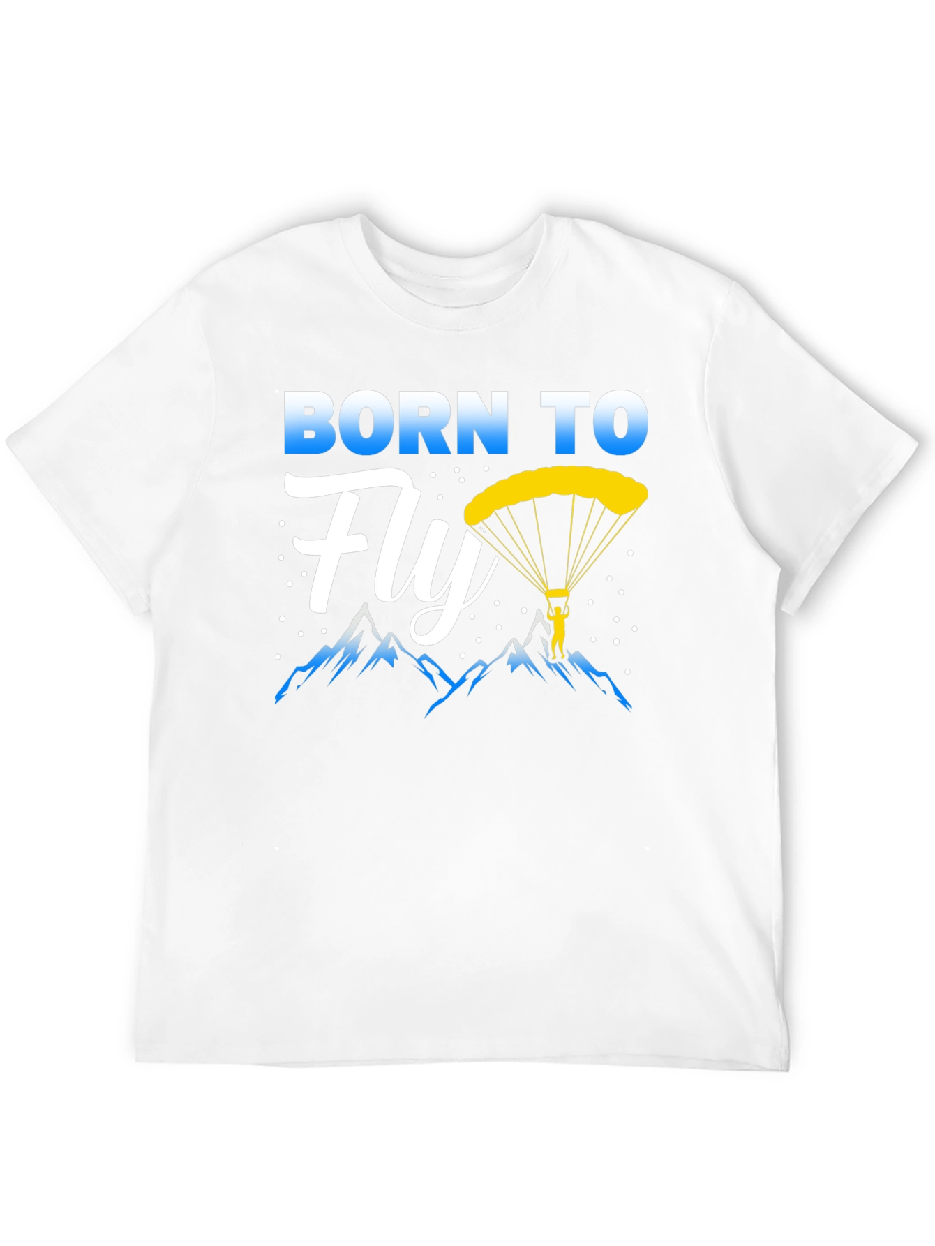 Camiseta Negra Nacido Para Volar