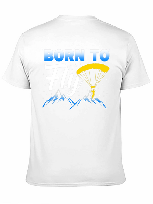 Camiseta Negra Nacido Para Volar