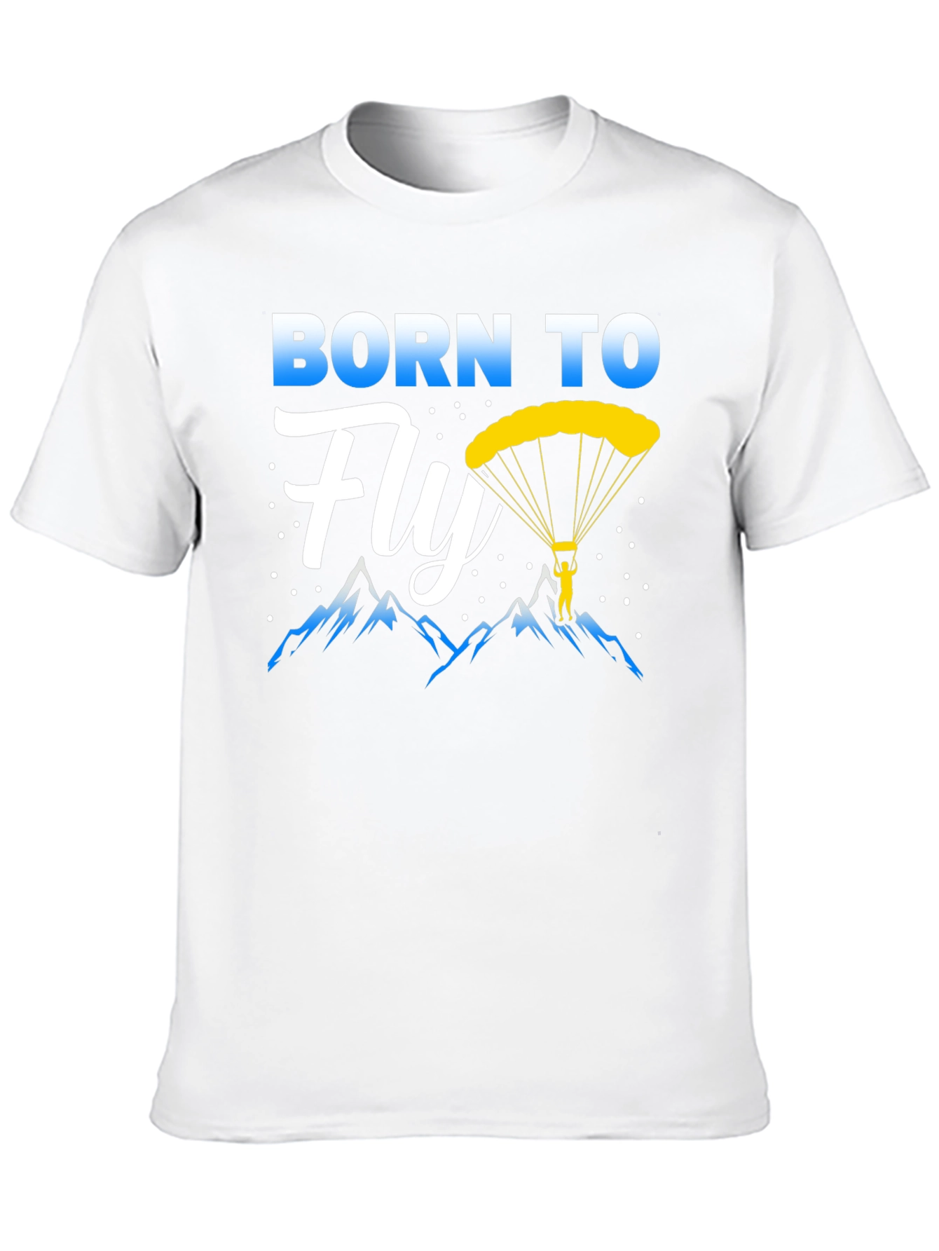 Camiseta Negra Nacido Para Volar