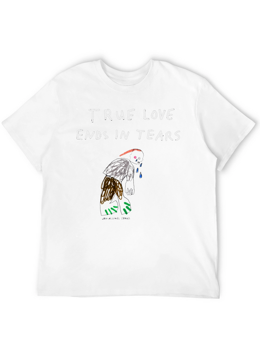 Camiseta Negra True Love Ends in Tears