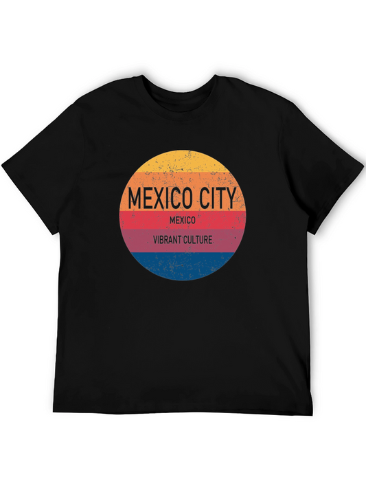 Camiseta México City Vintage - Cultura Vibrante