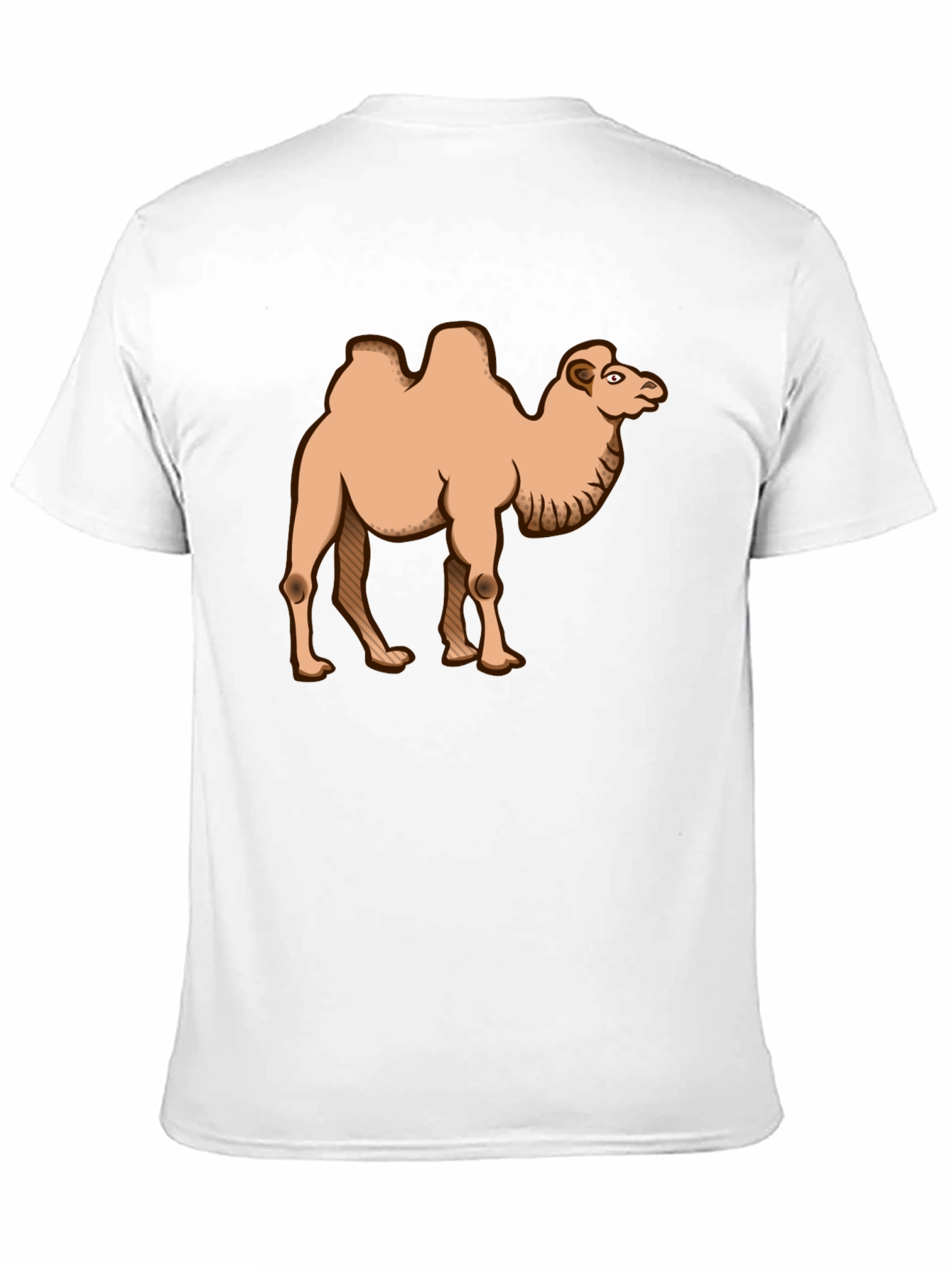 Camiseta Negra con Diseño de Camello