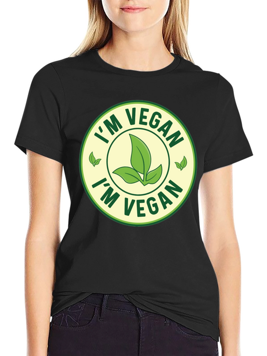 Camiseta Vegana - Diseño Original con Logo de Hojas