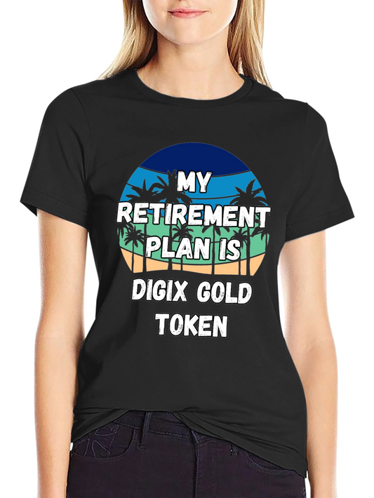 Camiseta de Retiro Digix Gold Token