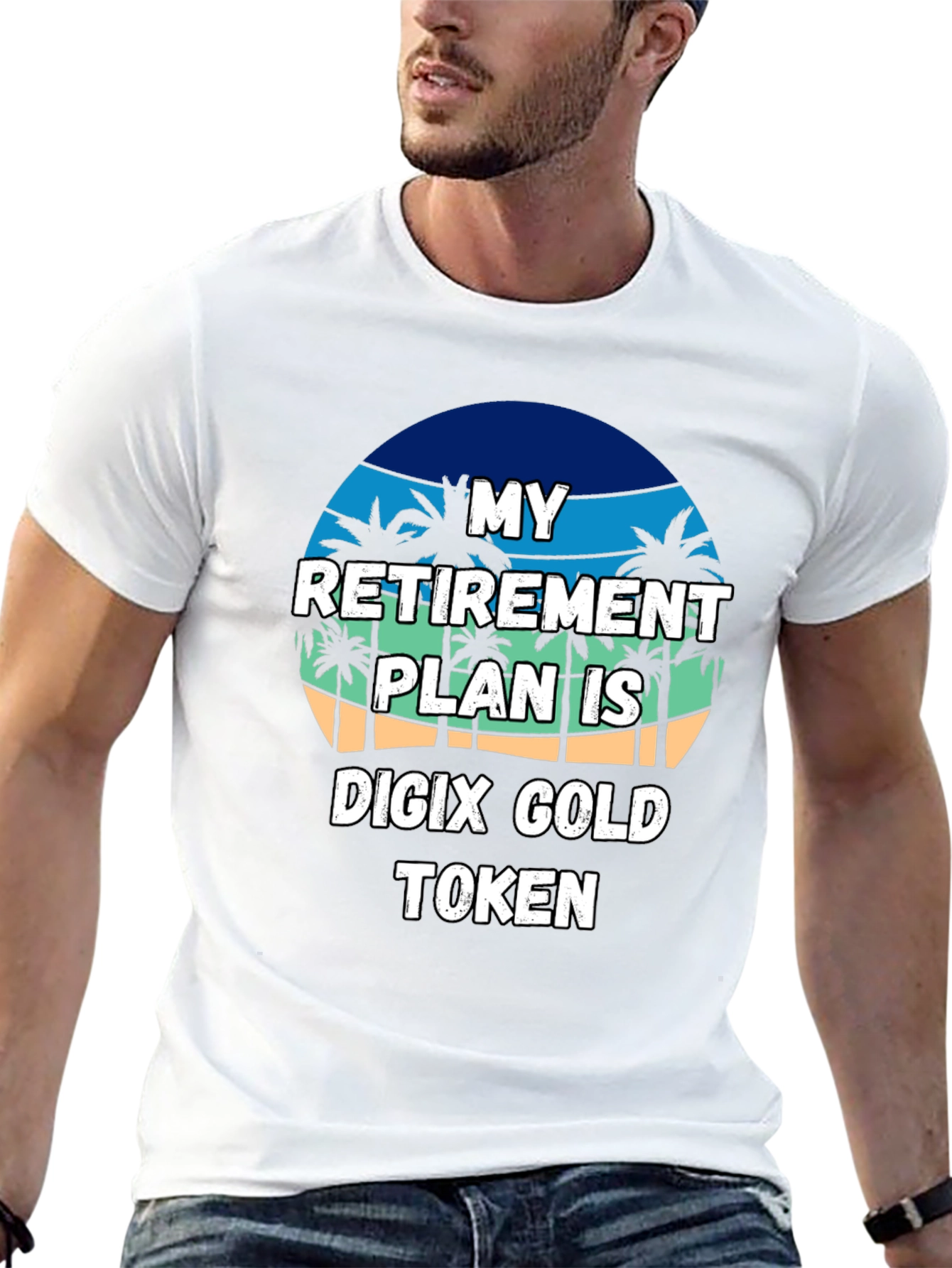 Camiseta de Retiro Digix Gold Token