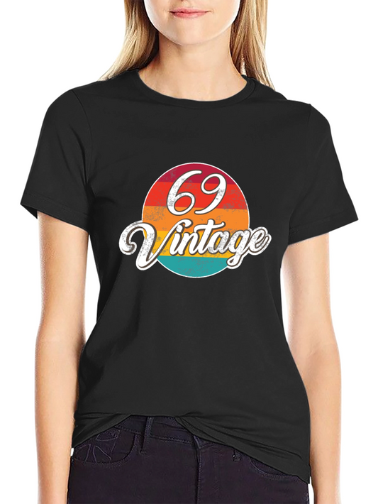 Camiseta Vintage 69 Diseño Retro