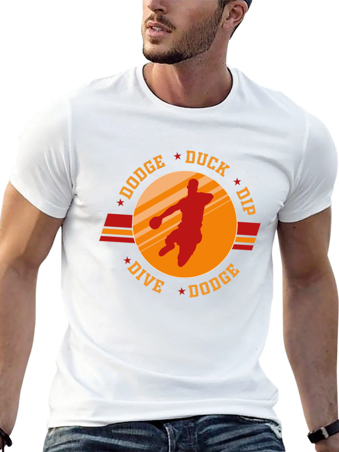 Camiseta Dodgeball: Esquiva Agáchate Zafate y Esquiva