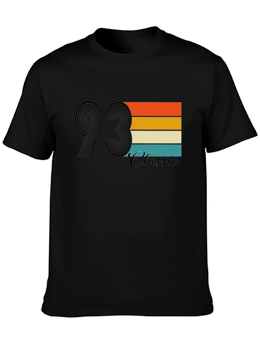 Camiseta Negra 93 Classic Vintage