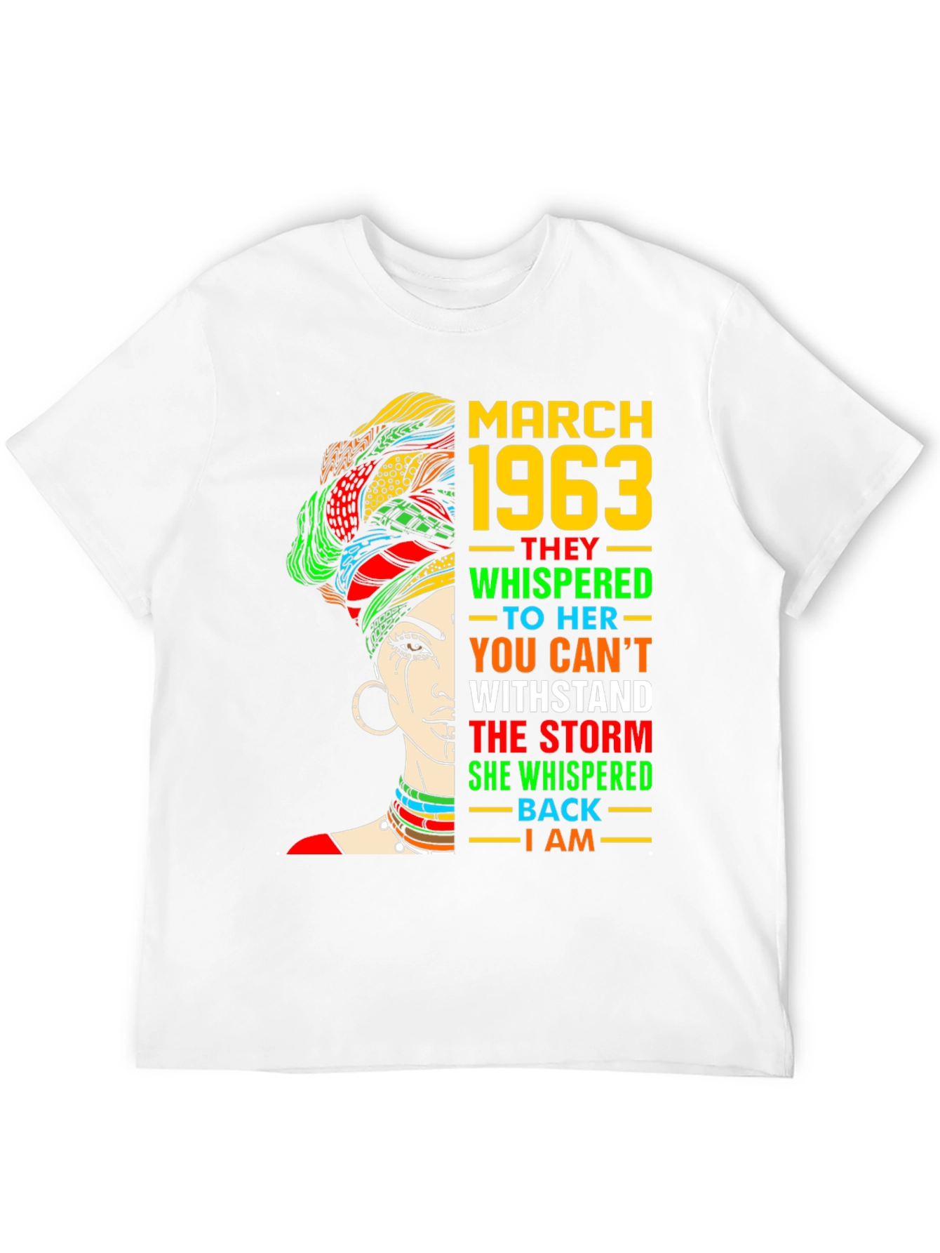Camiseta Mujer Fuerte Marzo 1963