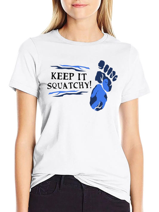 Camiseta Negra Keep It Squatchy!