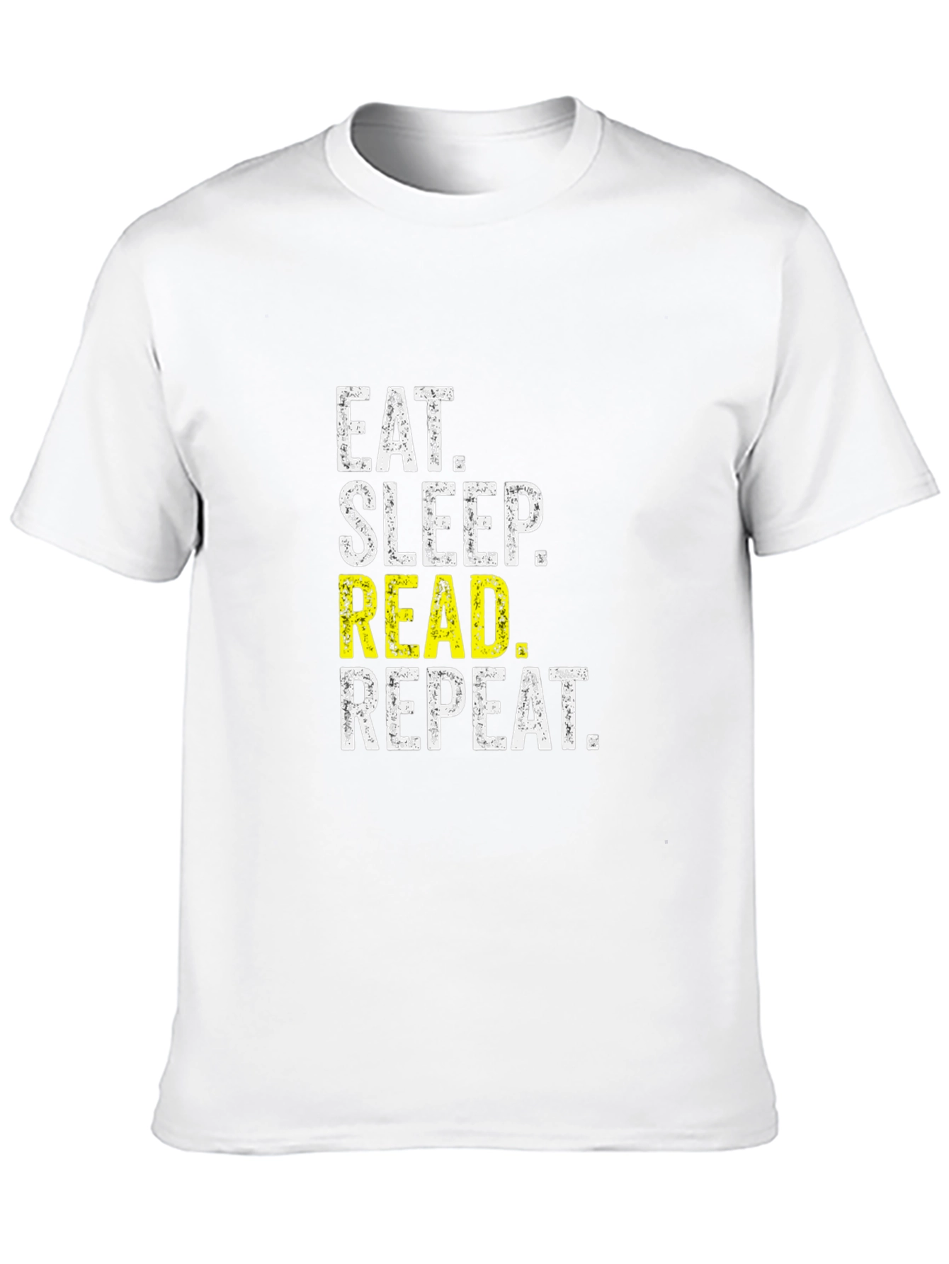 Camiseta Negra Eat Sleep Read Repeat