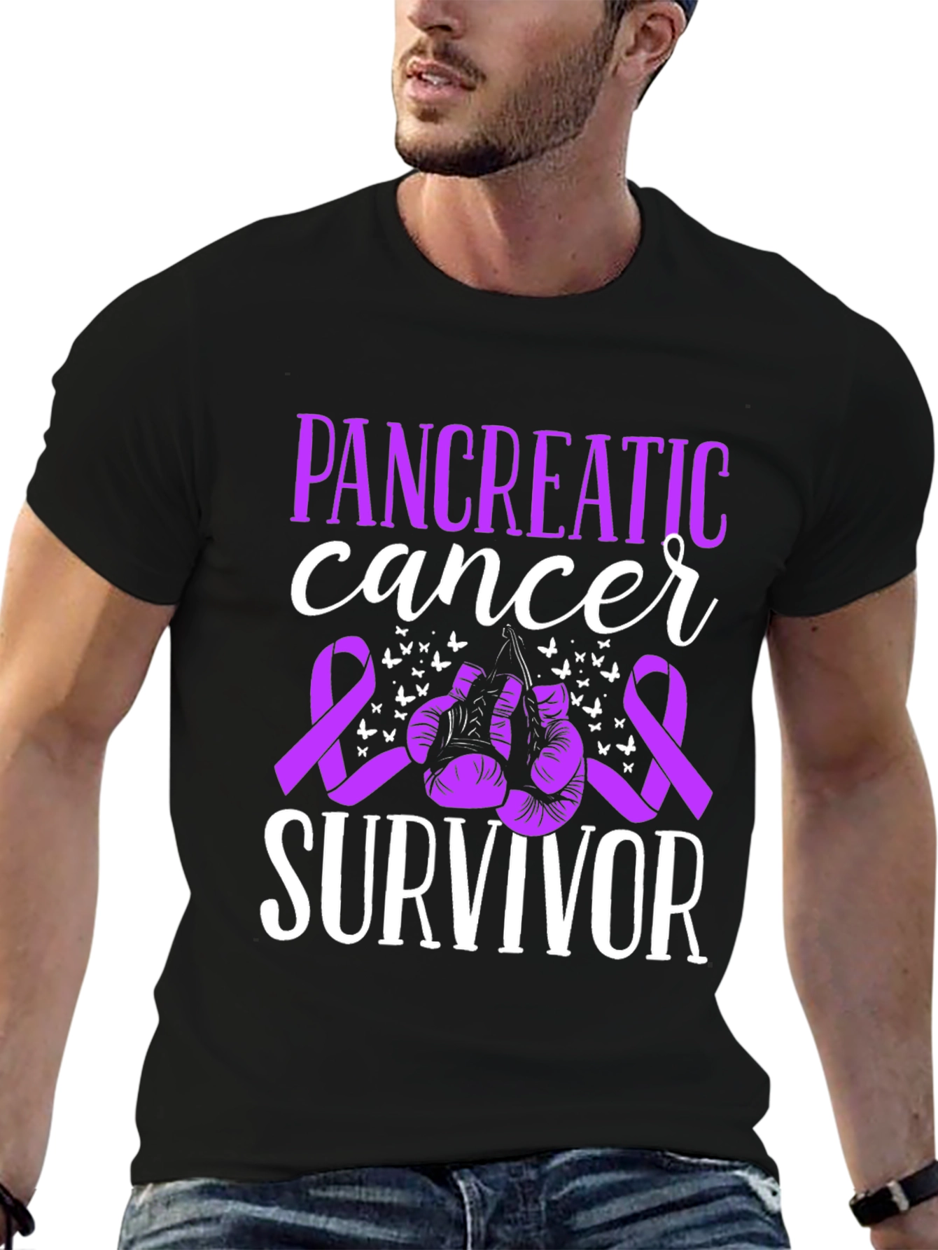 Camiseta Conmemorativa del Cáncer de Páncreas
