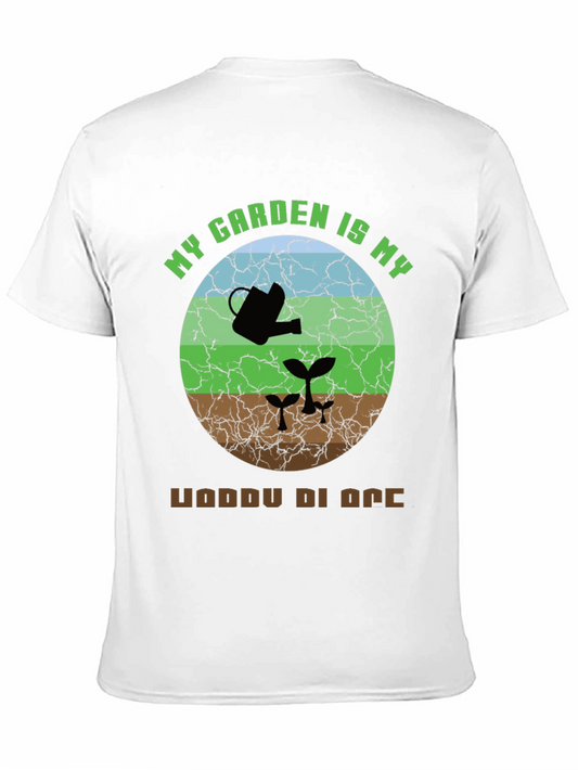 Camiseta Mi jardín es mi lugar feliz