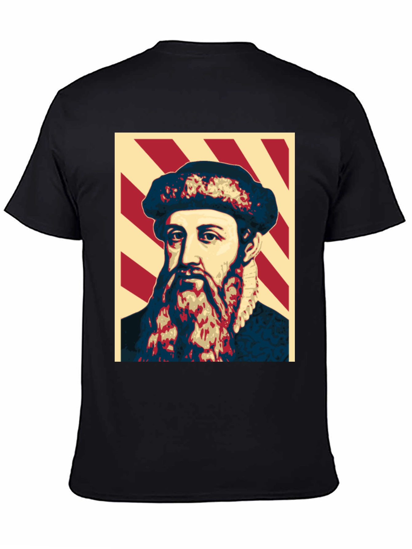 Camiseta Estampada Johannes Gutenberg