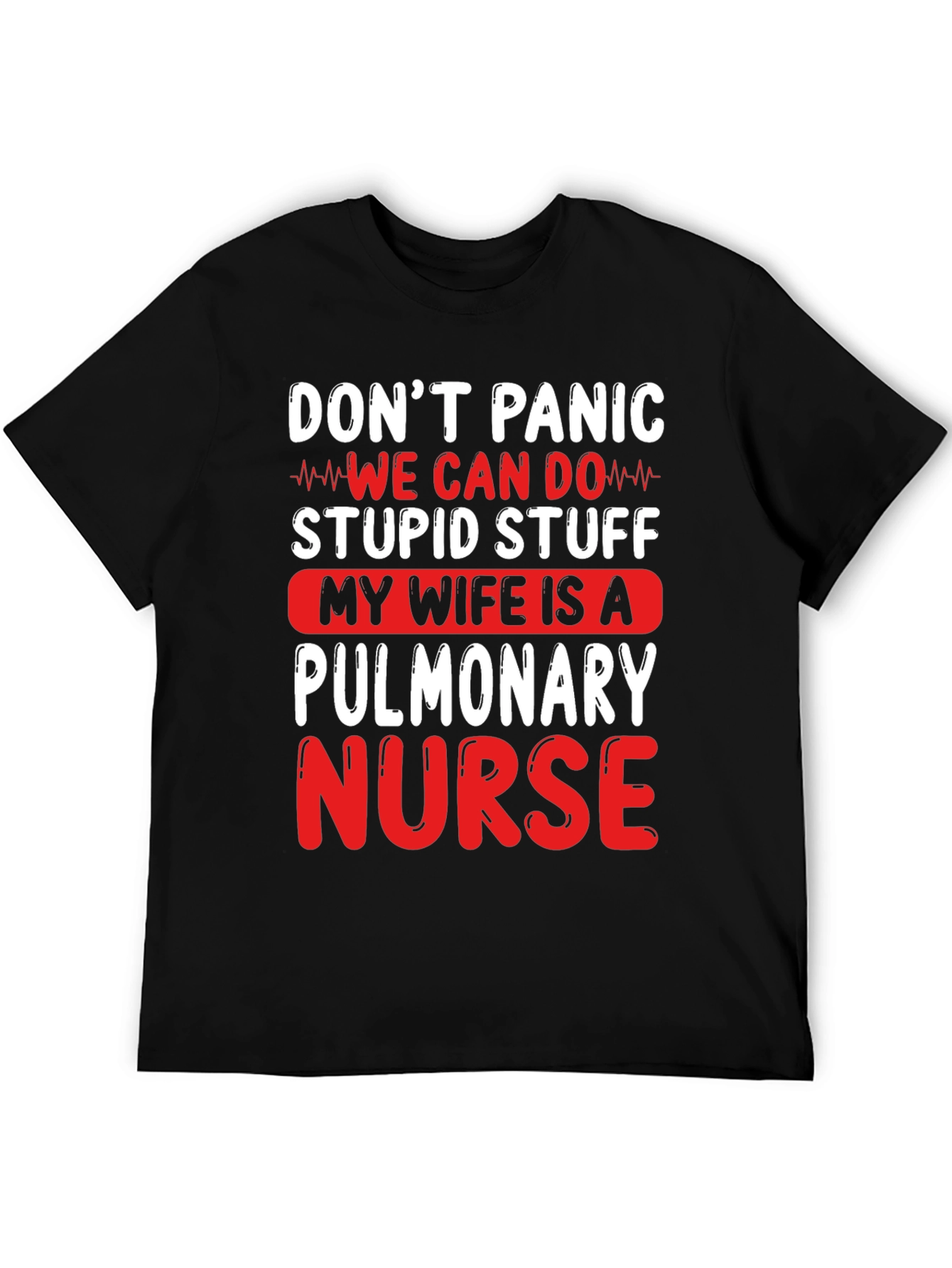 Camiseta Divertida Mi Esposa es Enfermera Pulmonar