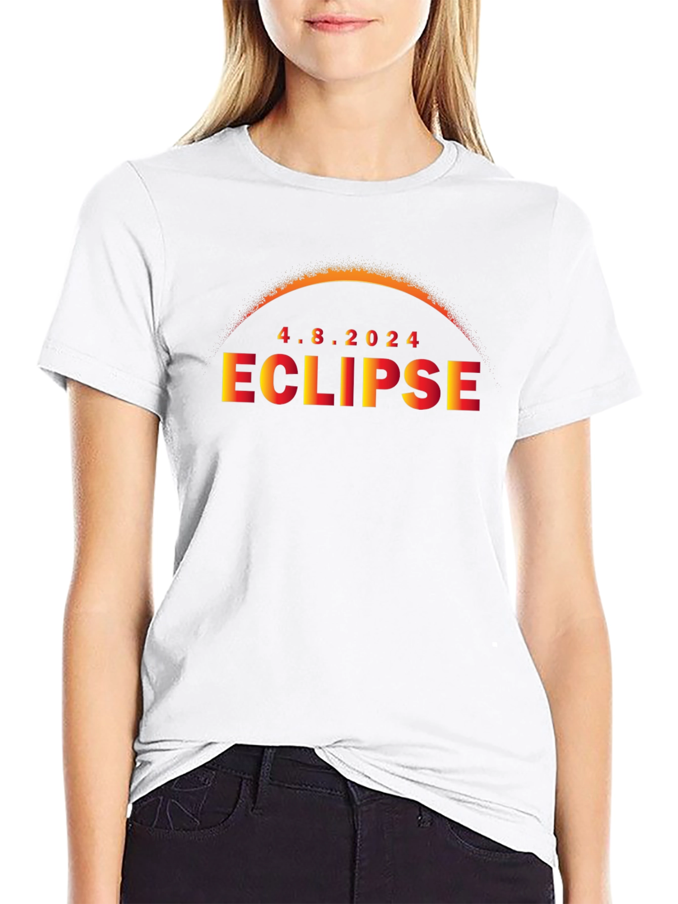Camiseta Eclipse Solar 8 Abril 2024 Unisex