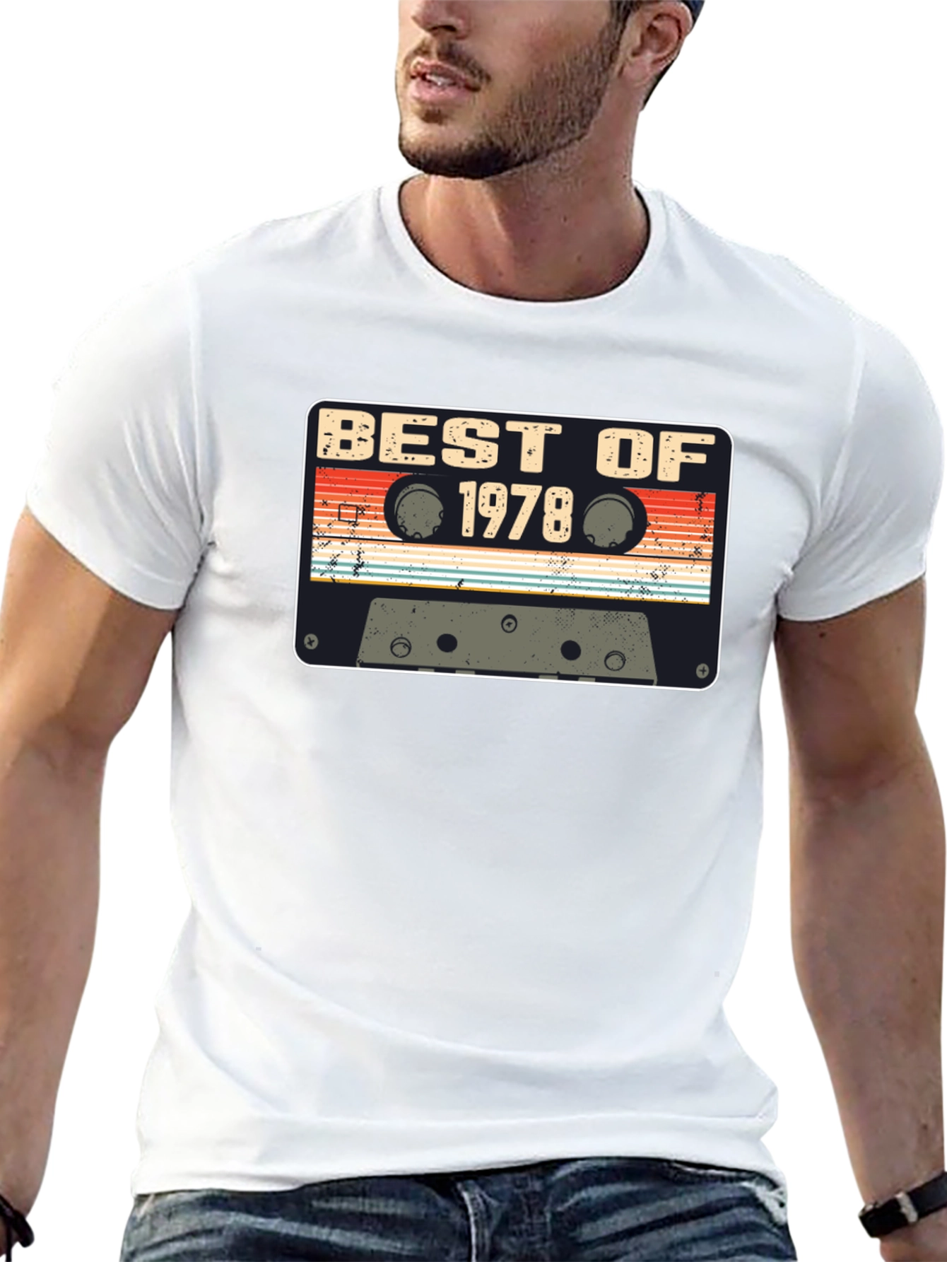 Camiseta Best Of 1978 Retro Cassette
