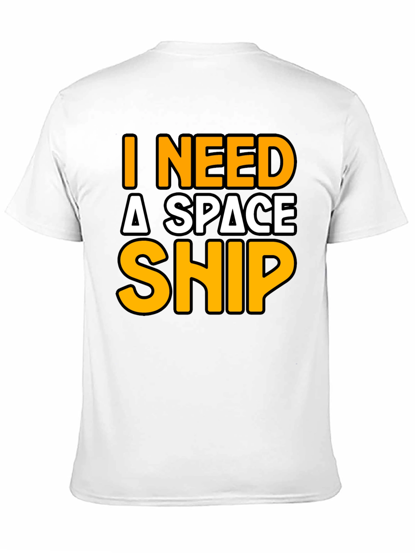 Camiseta Necesito Una Nave Espacial