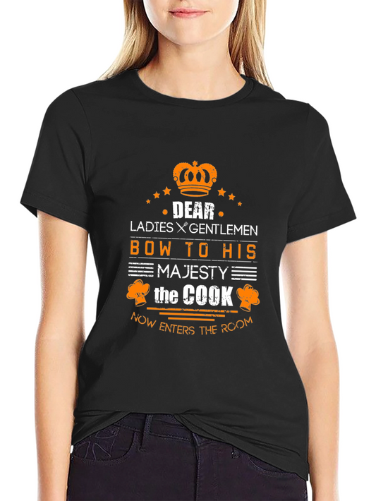 Camiseta Negra El Cocinero Real