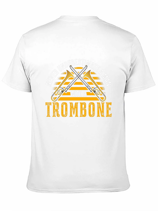 Camiseta Hombre Trombonista - No Subestimes