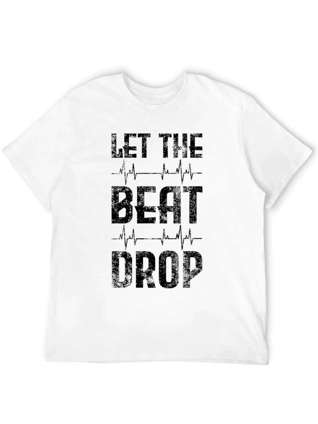 Camiseta Negra Let The Beat Drop
