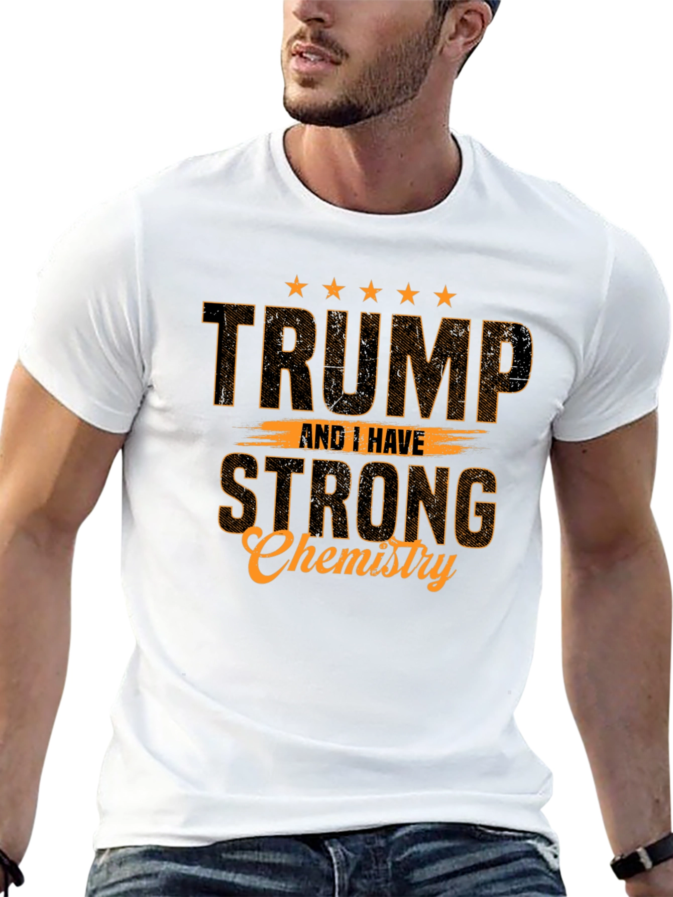 Camiseta Trump: ¡Fuerte Química!