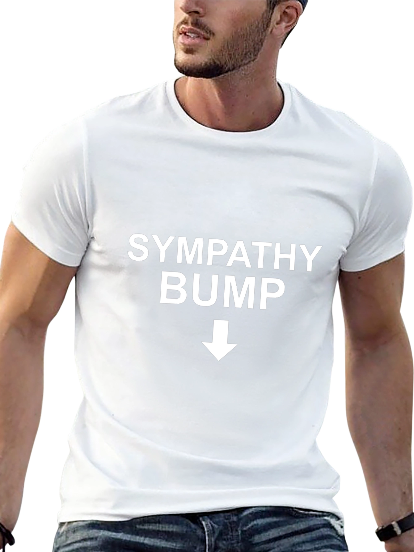 Camiseta Sympathy Bump para Embarazo