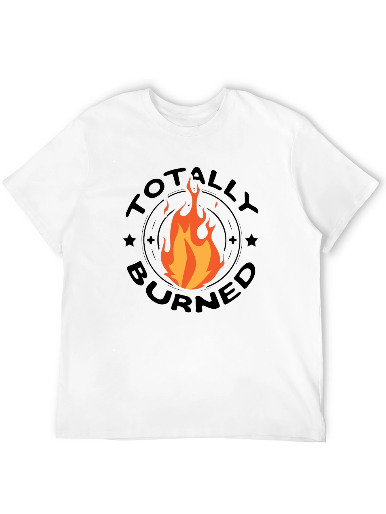 Camiseta Negra Totally Burned para Hombre