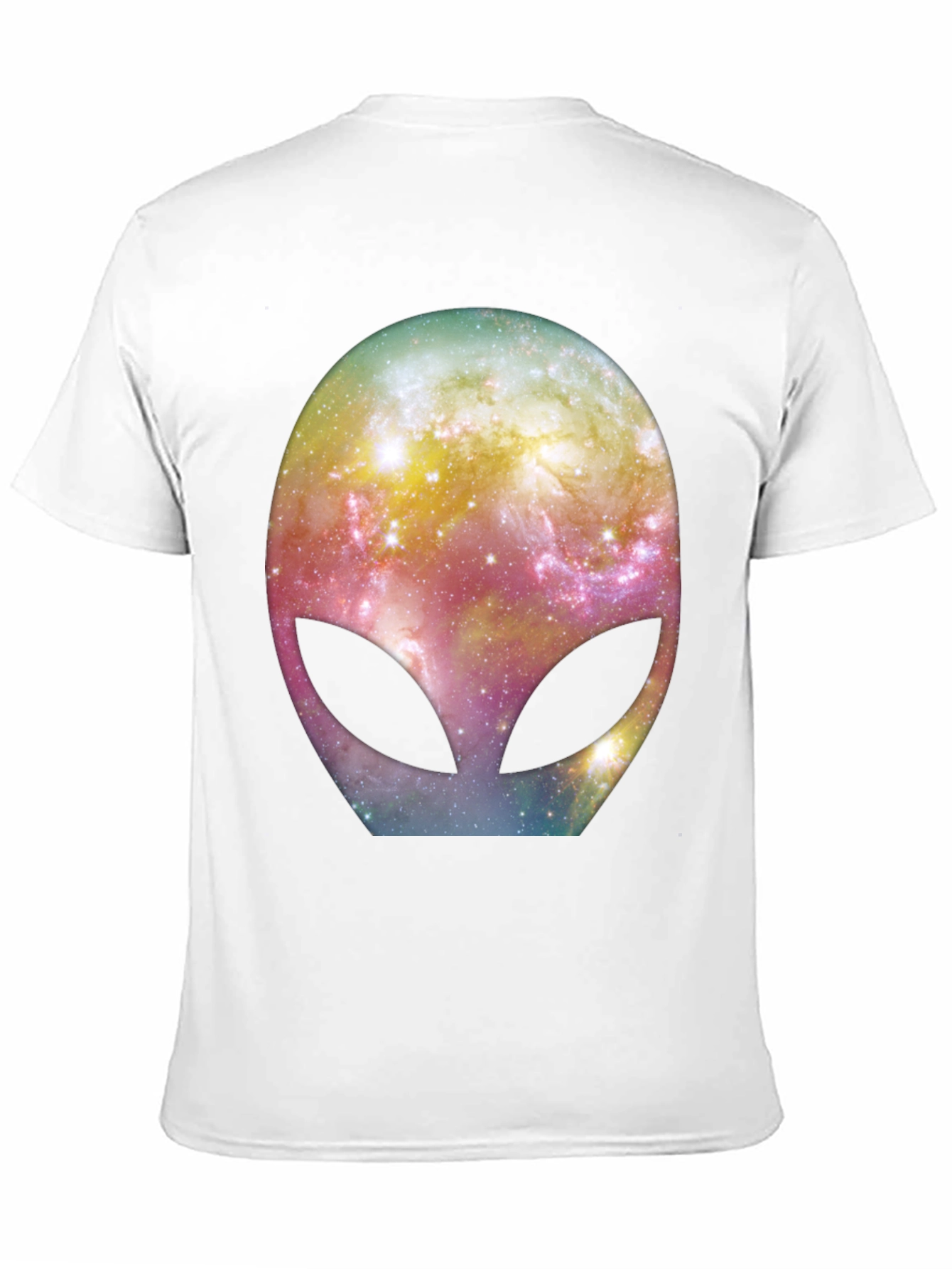 Camiseta Hombre Diseño Alien Galaxia Estelar
