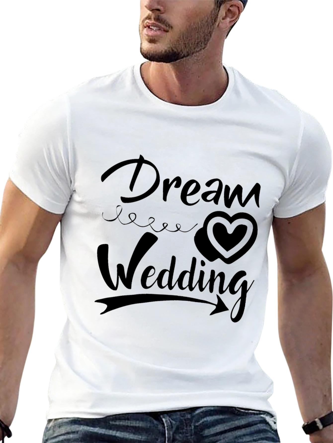 Camiseta Negra Dream Wedding