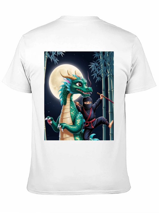 Camiseta Ninja Dragón Luna