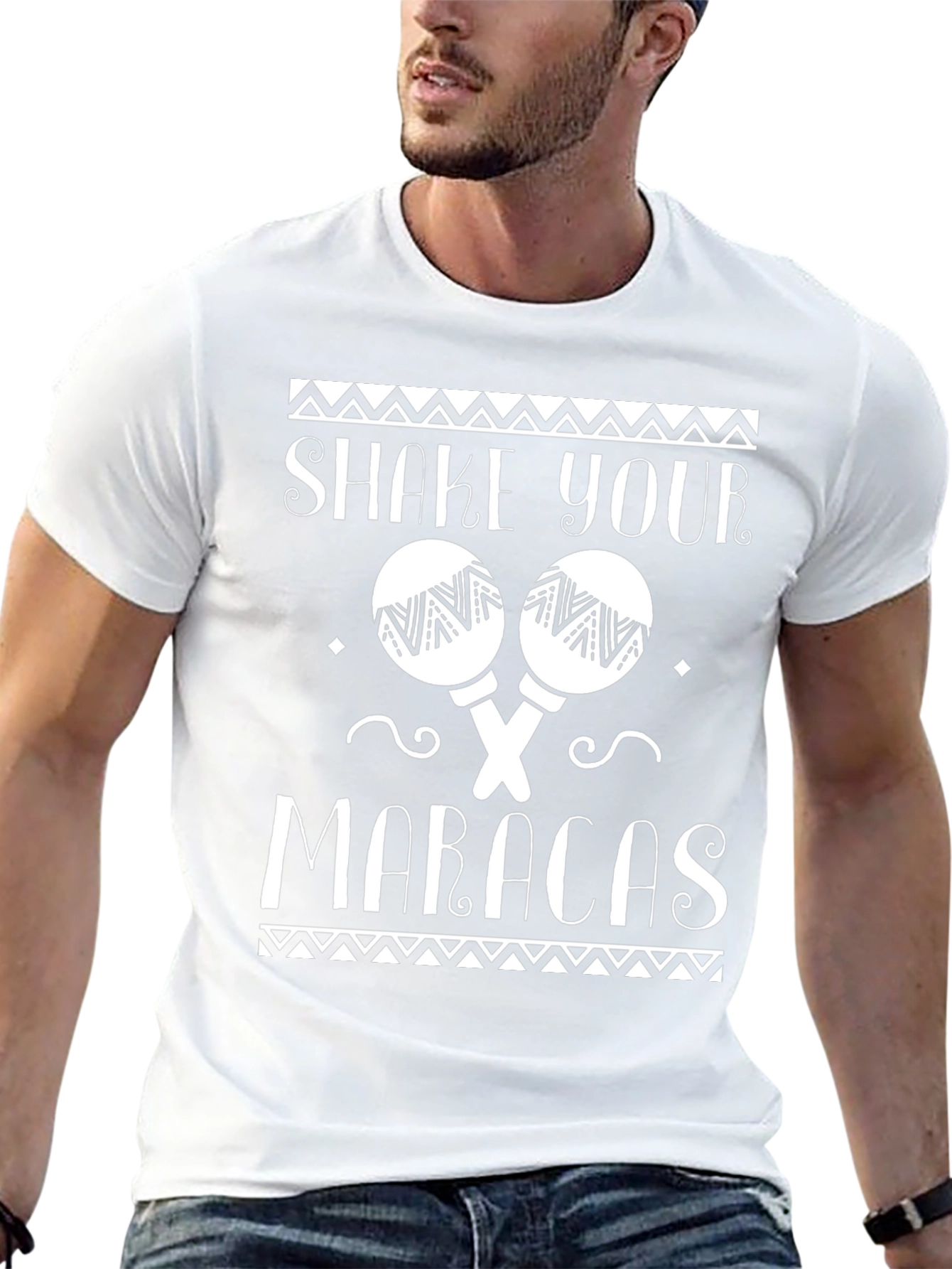 Camiseta Negra Shake Your Maracas
