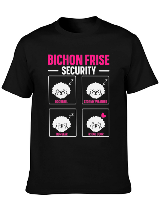 Camiseta Bichón Frise Security
