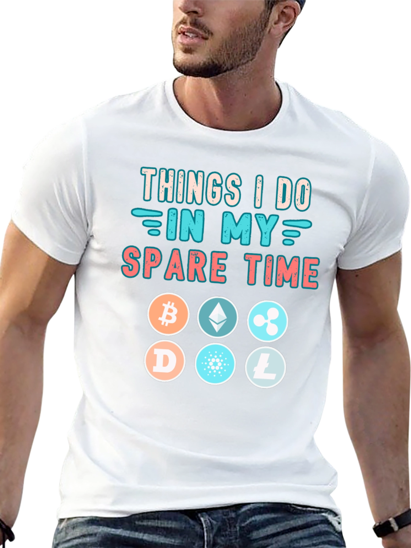 Camiseta Negra Things I Do In My Spare Time