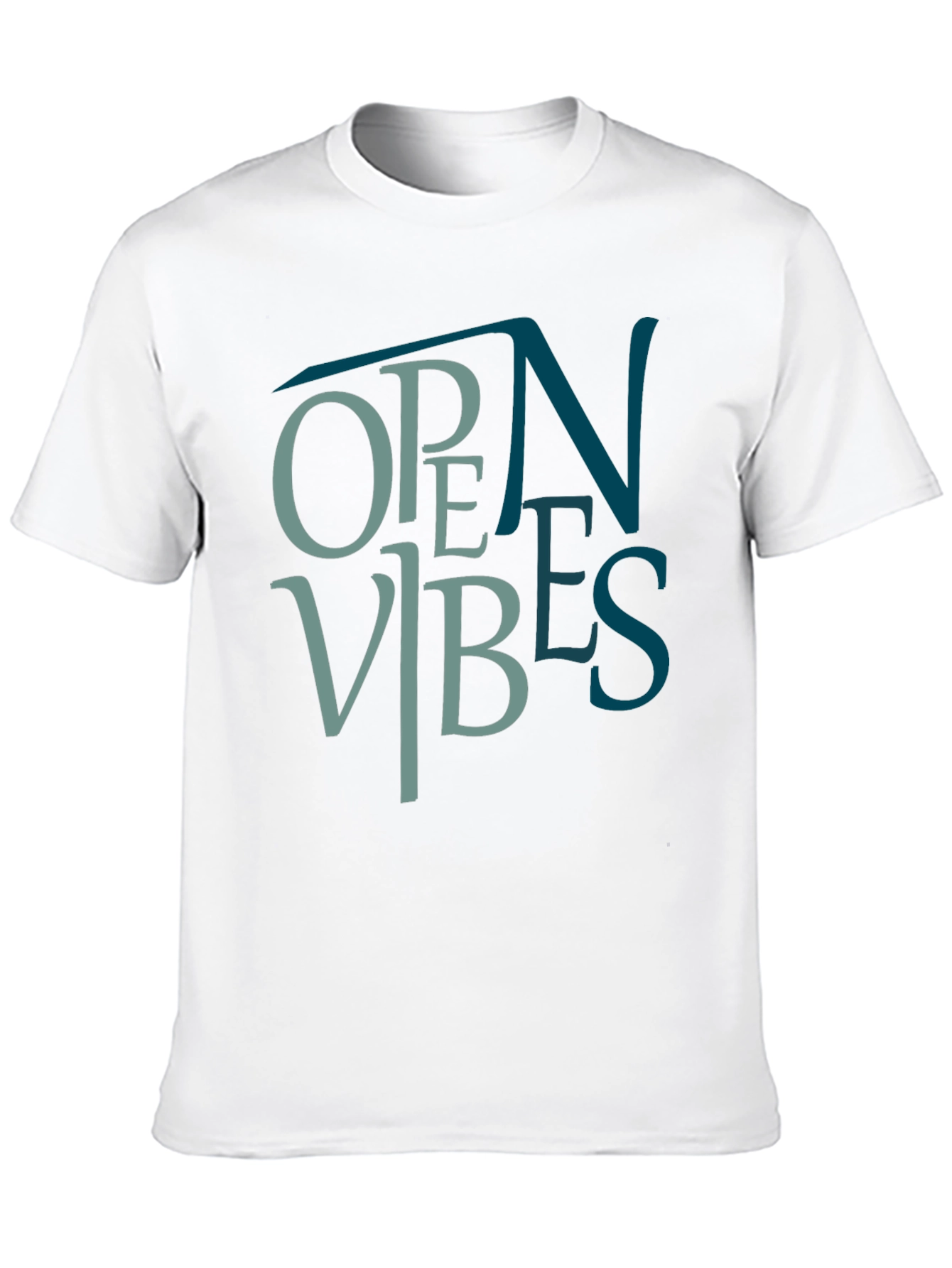Camiseta Negra Open Vibes para Hombre