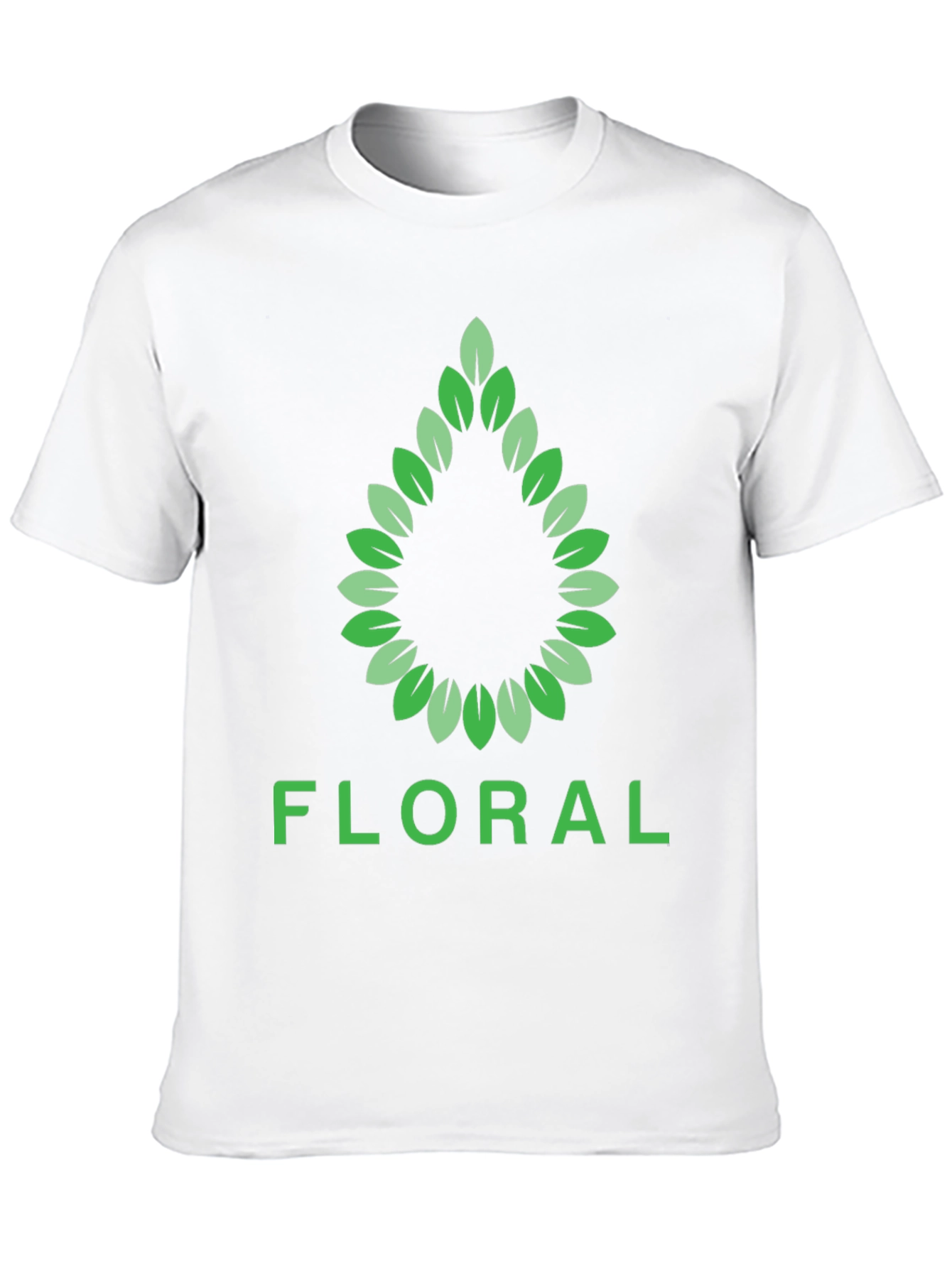 Camiseta Negra Floral Hombre - Diseño Elegante