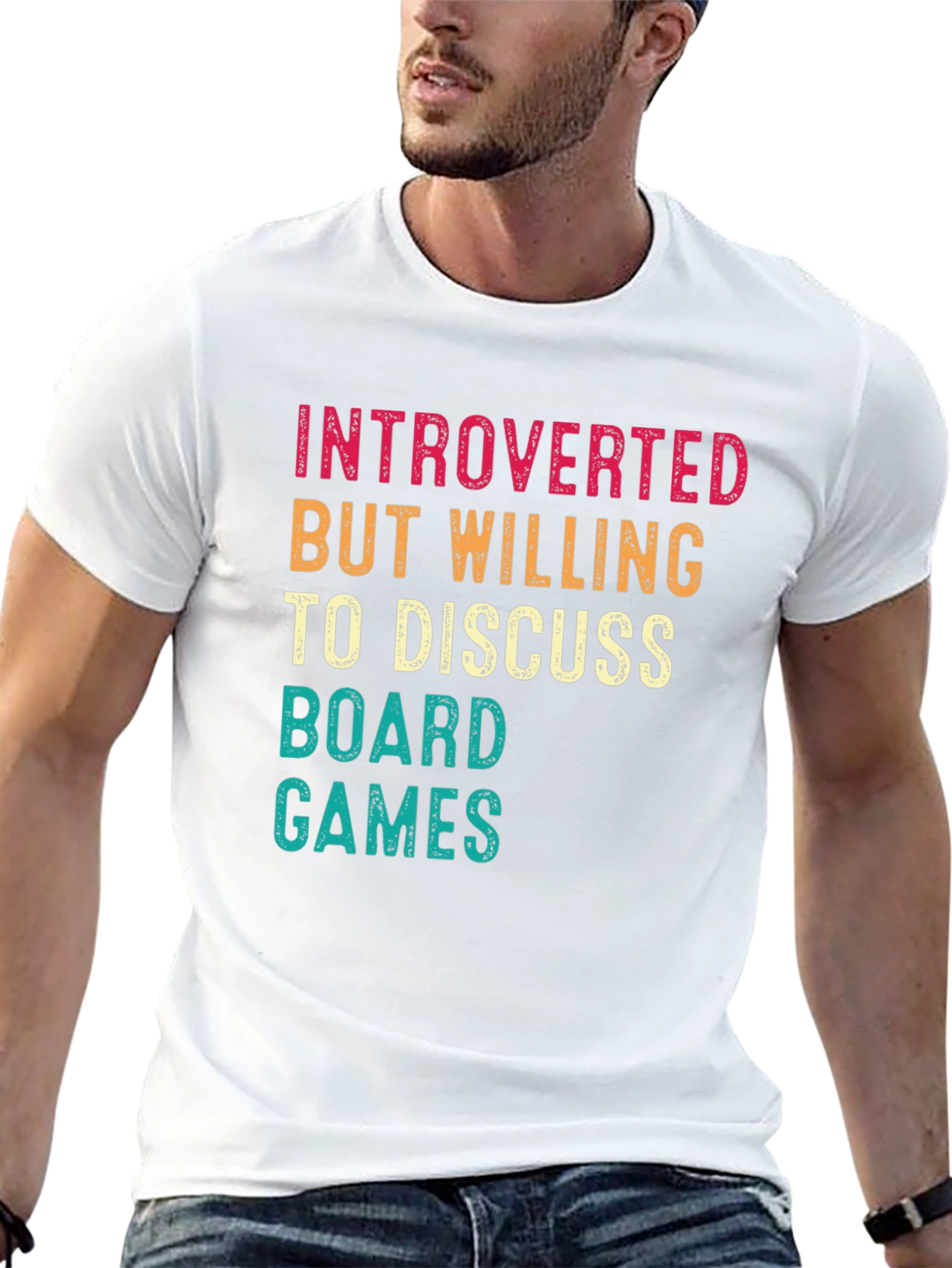 Camiseta Introvertido Juegos de Mesa