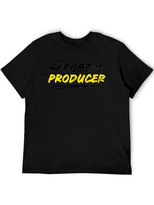 Camiseta Negra Afrobeats Producer - Estilo Urbano