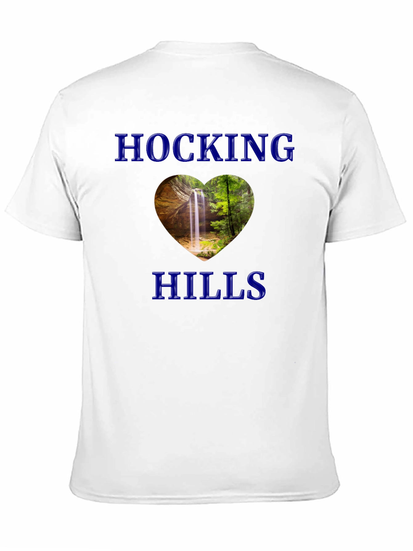 Camiseta Hocking Hills con Corazón