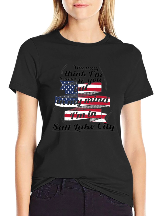Camiseta Hombre - Salt Lake City USA