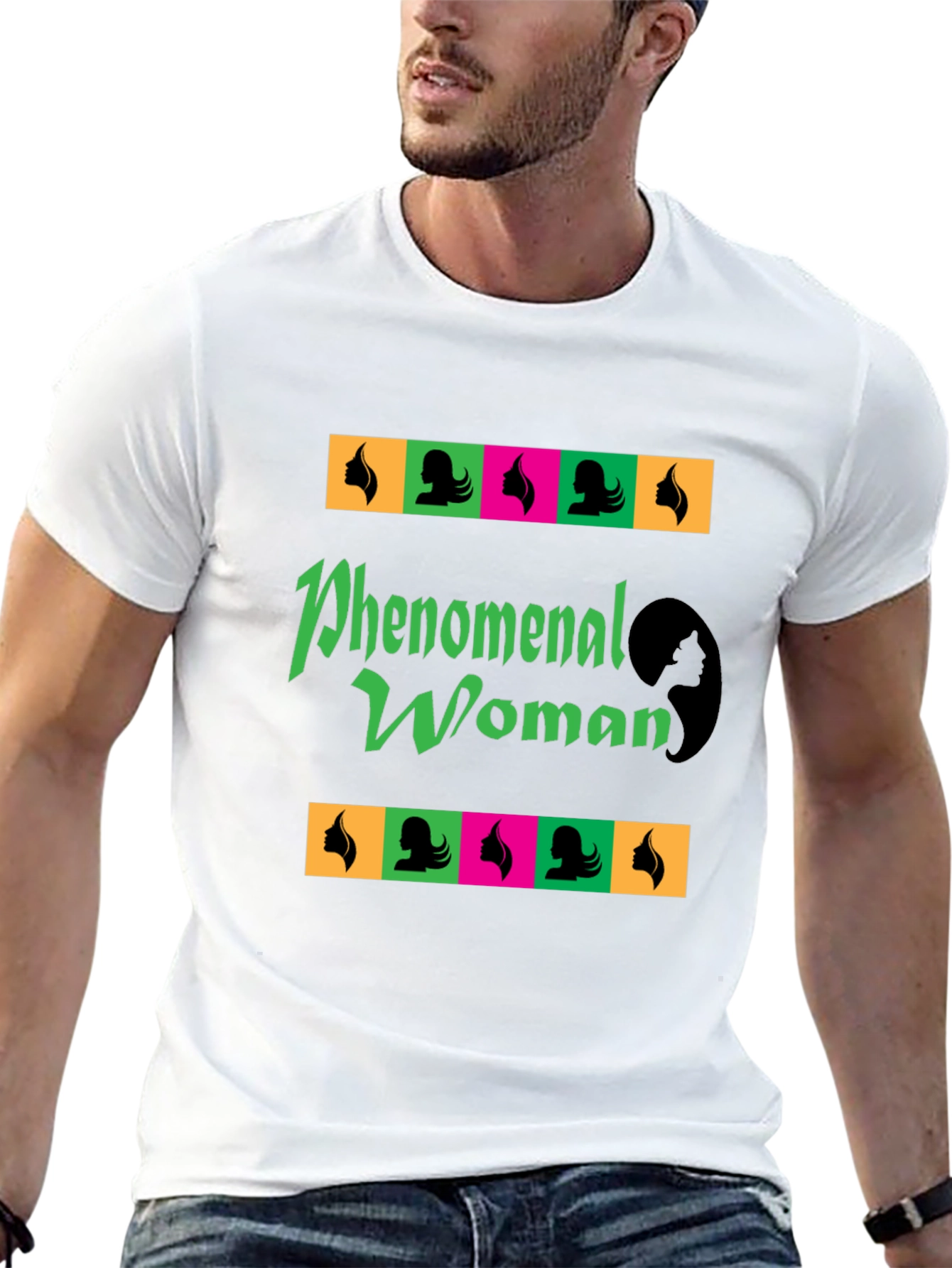 Camiseta Mujer Fenomenal - Diseño Gráfico Vibrante