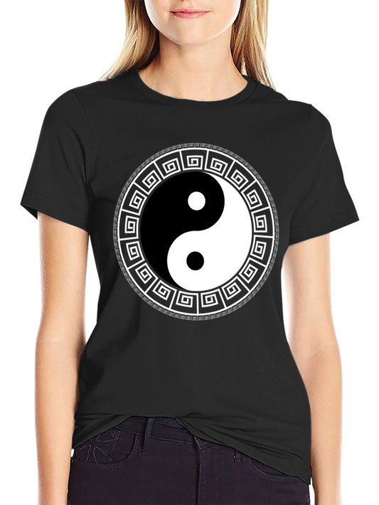 Camiseta Yin Yang para Hombre - Diseño Circular