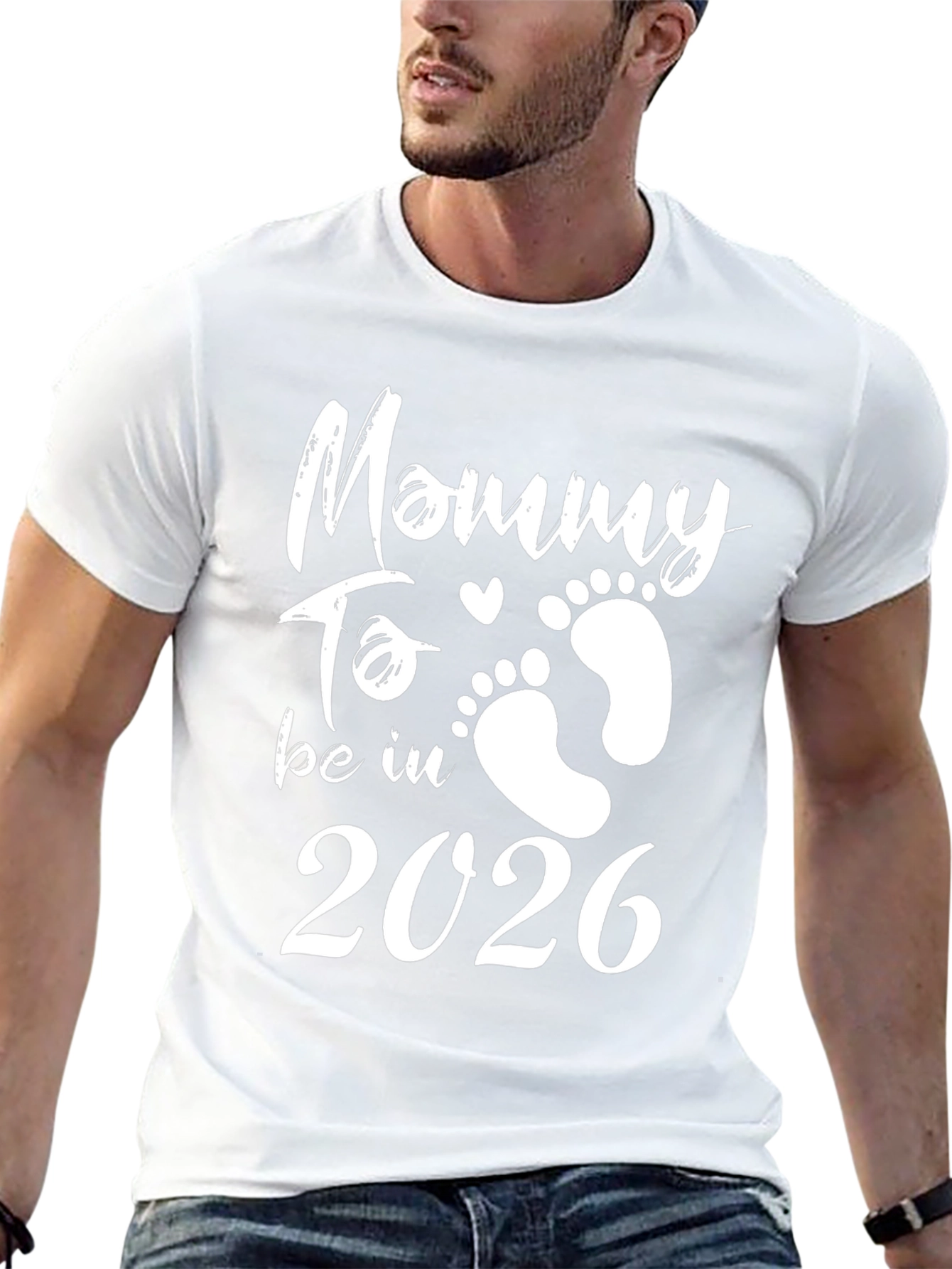Camiseta Negra Mommy To Be in 2026