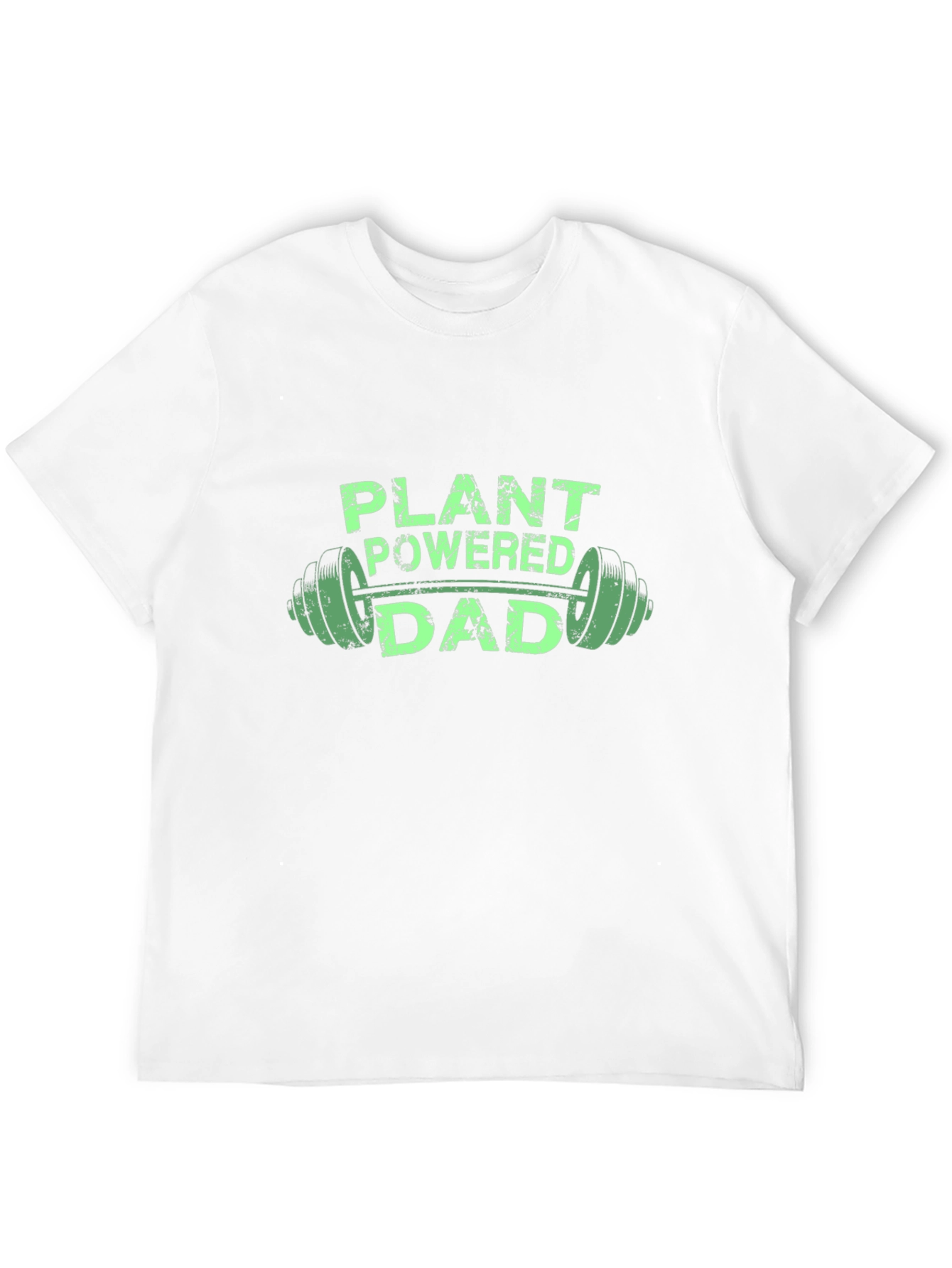 Camiseta Negra Hombre - Plant Powered Dad