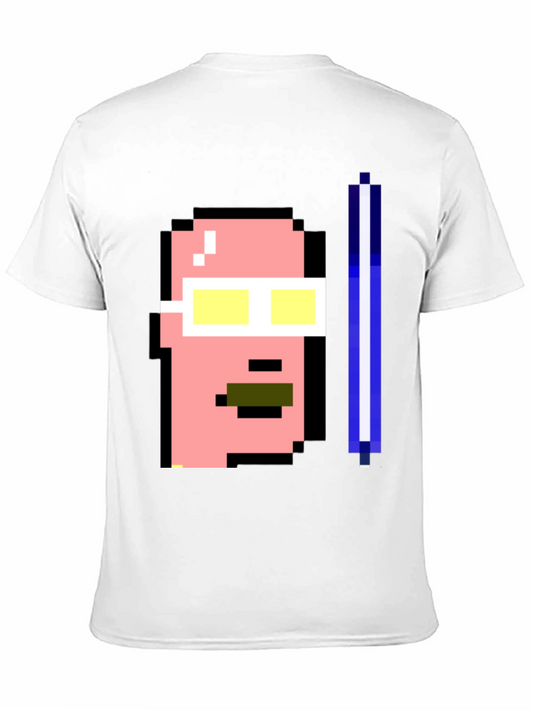 Camiseta Negra Pixelada