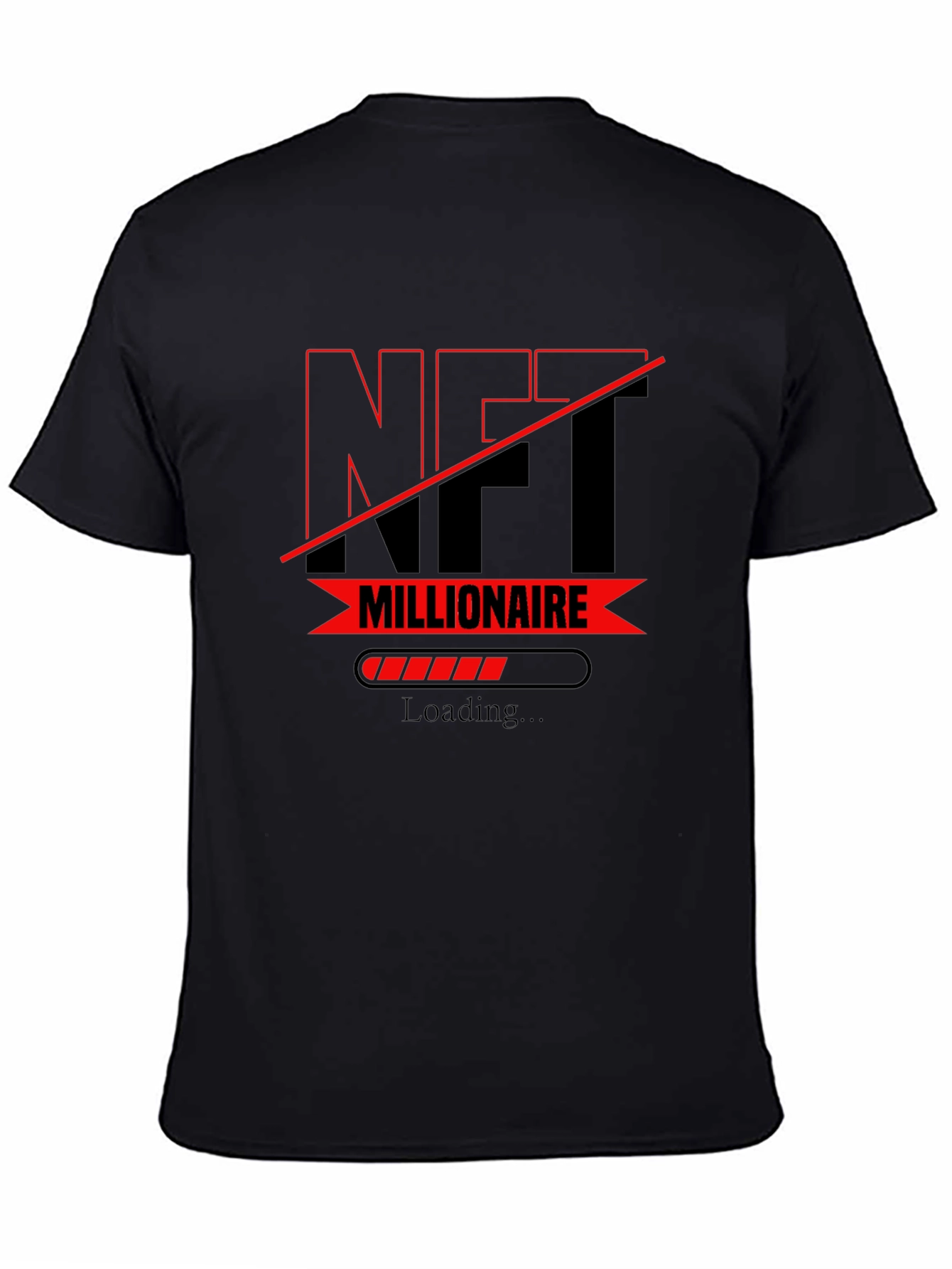 Camiseta Hombre NFT Millionaire - Estilo Casual